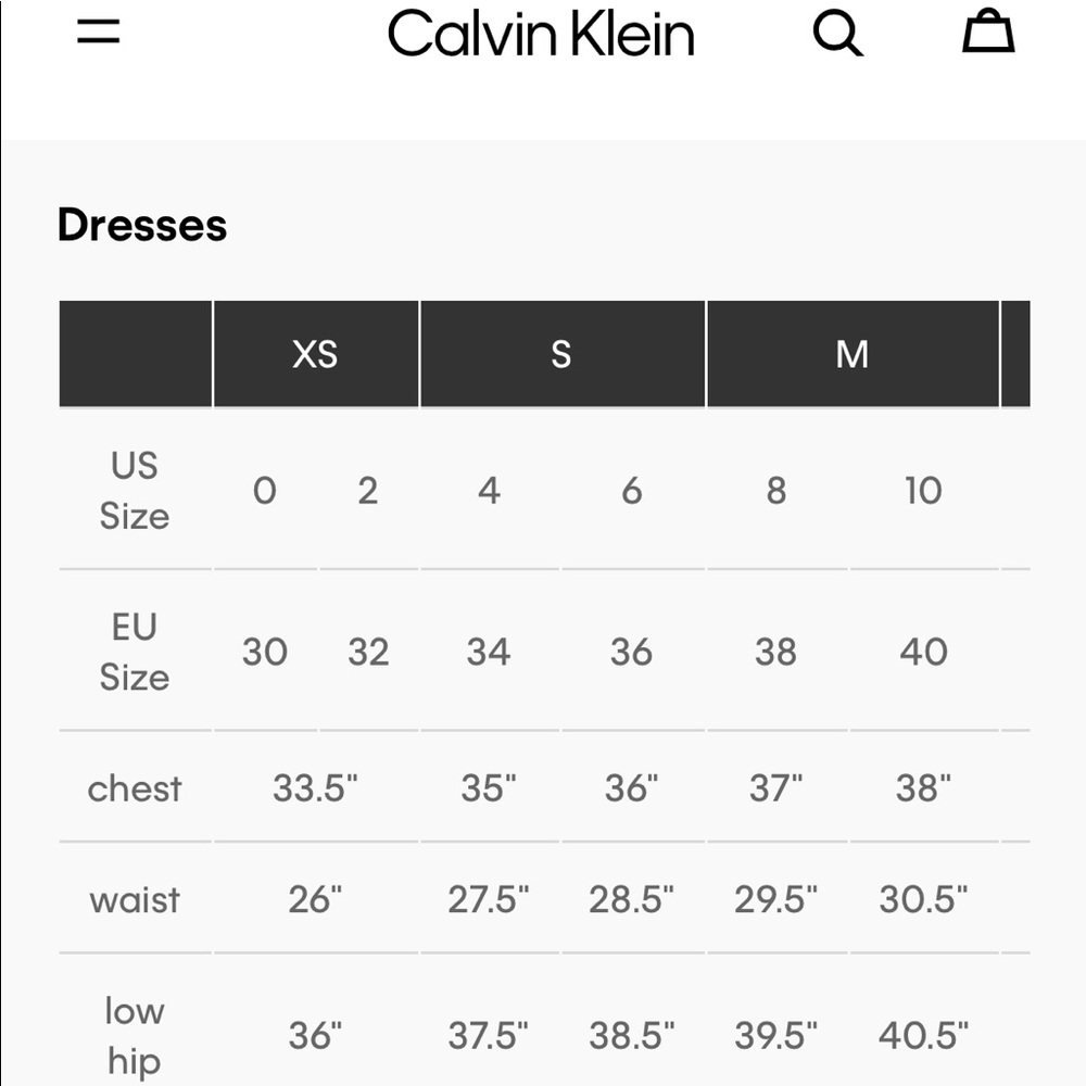 Calvin Klein- Denim wrap a-line dress - Picture 4 of 4